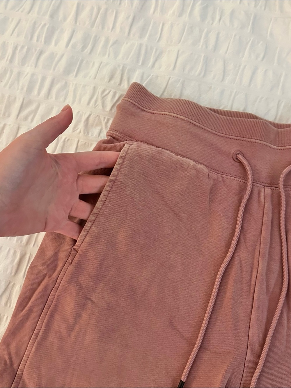Joy Lab Mauve Drawstring Joggers - Picture 3 of 6